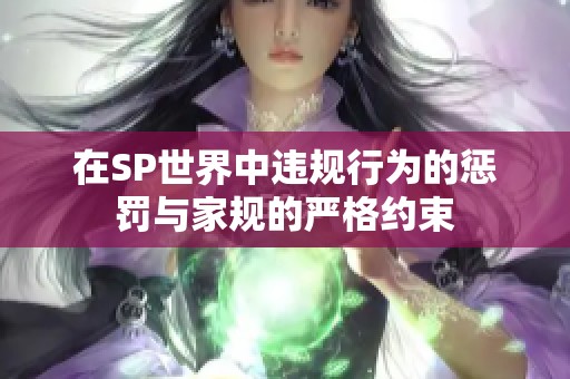 在SP世界中违规行为的惩罚与家规的严格约束