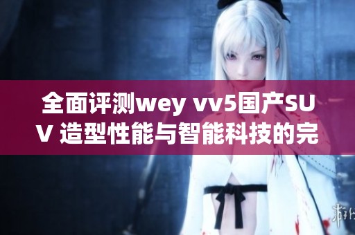全面评测wey vv5国产SUV 造型性能与智能科技的完美结合