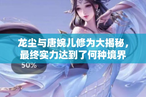 龙尘与唐婉儿修为大揭秘，最终实力达到了何种境界