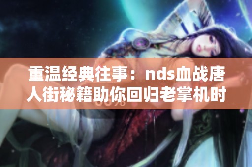 重温经典往事：nds血战唐人街秘籍助你回归老掌机时代