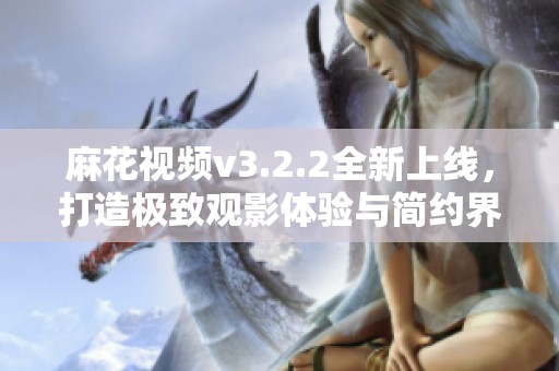 麻花视频v3.2.2全新上线，打造极致观影体验与简约界面完美结合