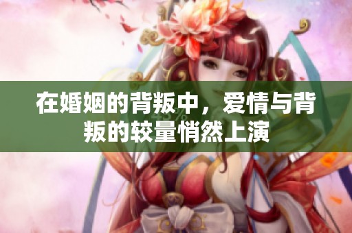在婚姻的背叛中，爱情与背叛的较量悄然上演