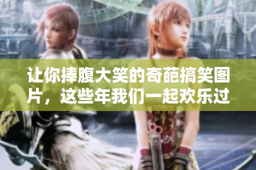 让你捧腹大笑的奇葩搞笑图片，这些年我们一起欢乐过！