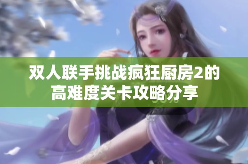 双人联手挑战疯狂厨房2的高难度关卡攻略分享