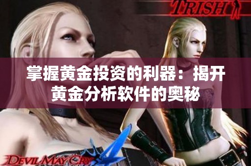 掌握黄金投资的利器：揭开黄金分析软件的奥秘