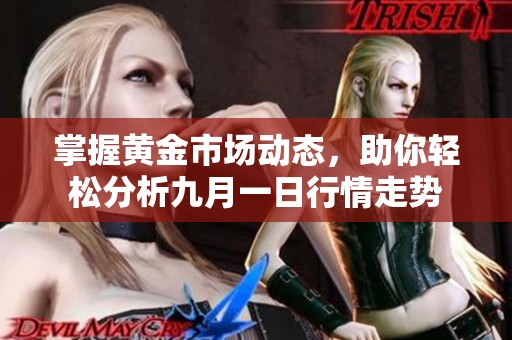 掌握黄金市场动态，助你轻松分析九月一日行情走势