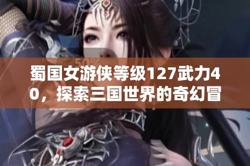 蜀国女游侠等级127武力40，探索三国世界的奇幻冒险