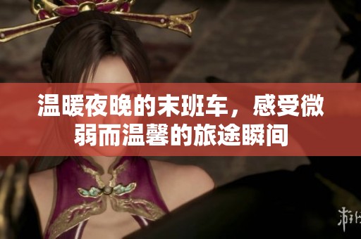 温暖夜晚的末班车，感受微弱而温馨的旅途瞬间