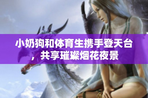 小奶狗和体育生携手登天台，共享璀璨烟花夜景