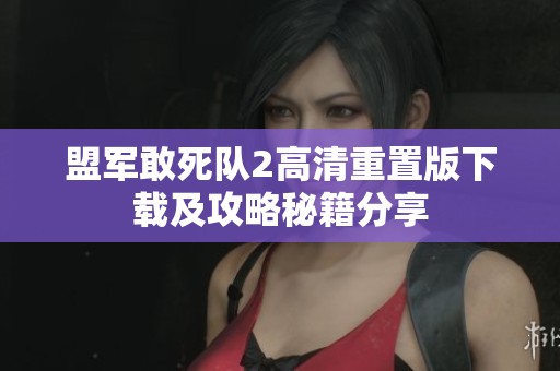 盟军敢死队2高清重置版下载及攻略秘籍分享
