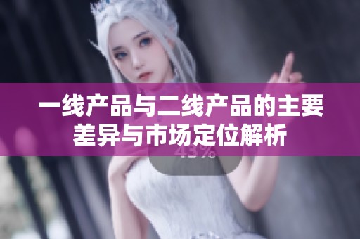 一线产品与二线产品的主要差异与市场定位解析