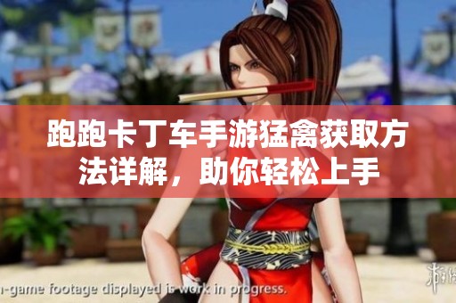 跑跑卡丁车手游猛禽获取方法详解，助你轻松上手