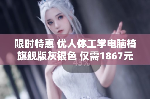 限时特惠 优人体工学电脑椅旗舰版灰银色 仅需1867元到手