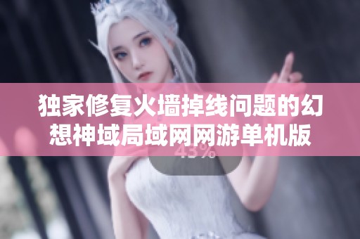 独家修复火墙掉线问题的幻想神域局域网网游单机版