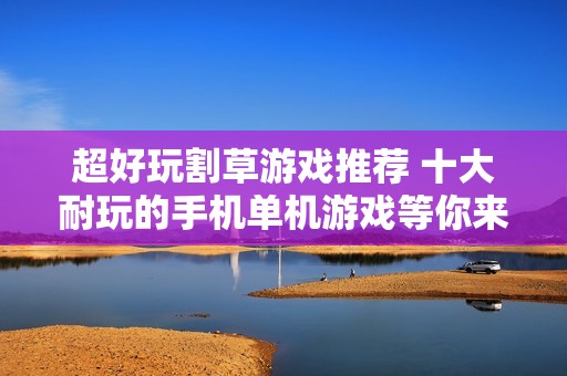 超好玩割草游戏推荐 十大耐玩的手机单机游戏等你来体验