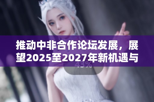 推动中非合作论坛发展，展望2025至2027年新机遇与挑战