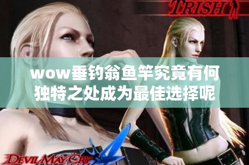wow垂钓翁鱼竿究竟有何独特之处成为最佳选择呢