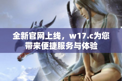 全新官网上线，w17.c为您带来便捷服务与体验