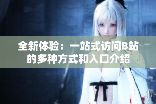 全新体验：一站式访问B站的多种方式和入口介绍