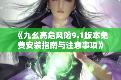 《九幺高危风险9.1版本免费安装指南与注意事项》