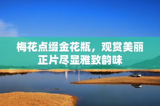 梅花点缀金花瓶，观赏美丽正片尽显雅致韵味