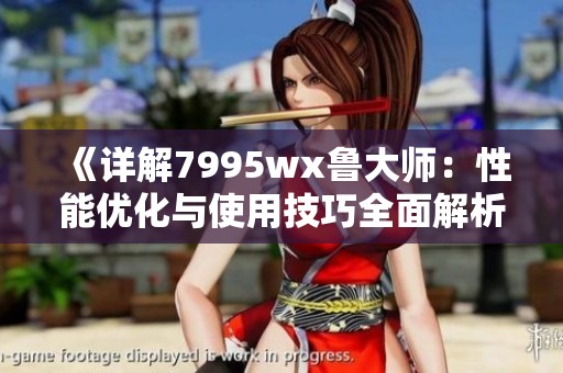 《详解7995wx鲁大师：性能优化与使用技巧全面解析》