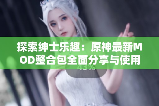 探索绅士乐趣：原神最新MOD整合包全面分享与使用指南