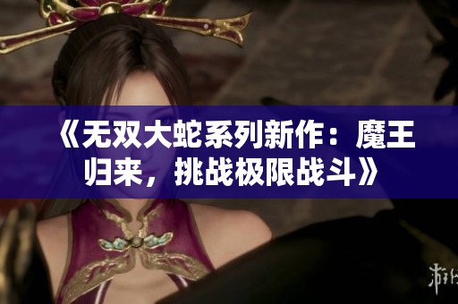 《无双大蛇系列新作：魔王归来，挑战极限战斗》
