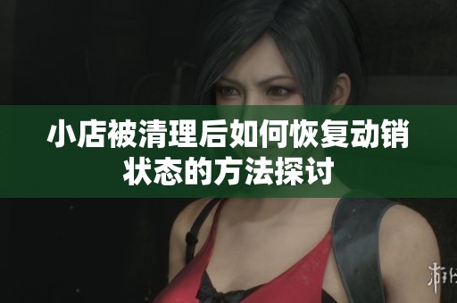 小店被清理后如何恢复动销状态的方法探讨