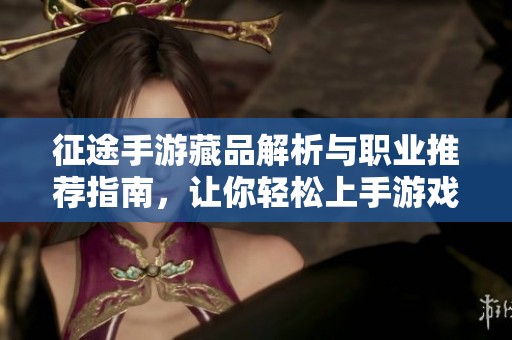 征途手游藏品解析与职业推荐指南，让你轻松上手游戏技巧