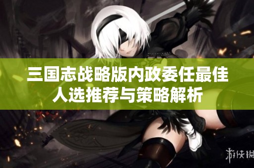 三国志战略版内政委任最佳人选推荐与策略解析