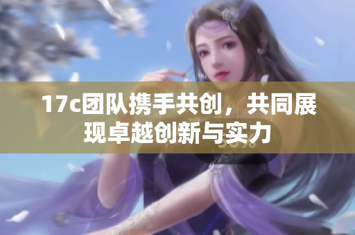 17c团队携手共创，共同展现卓越创新与实力