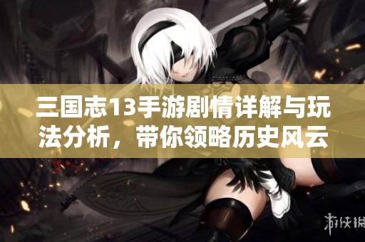 三国志13手游剧情详解与玩法分析，带你领略历史风云