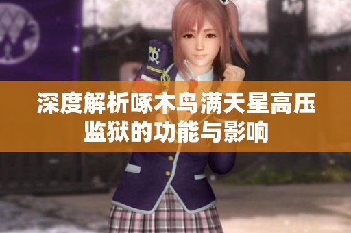 深度解析啄木鸟满天星高压监狱的功能与影响