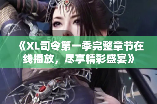 《XL司令第一季完整章节在线播放，尽享精彩盛宴》