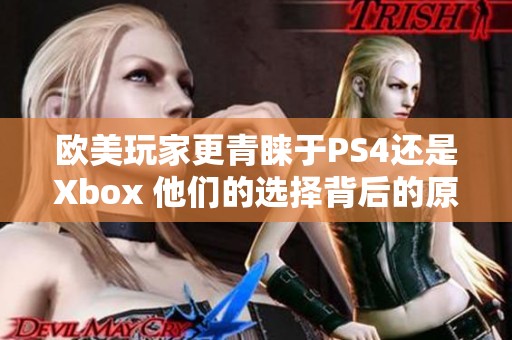 欧美玩家更青睐于PS4还是Xbox 他们的选择背后的原因是什么