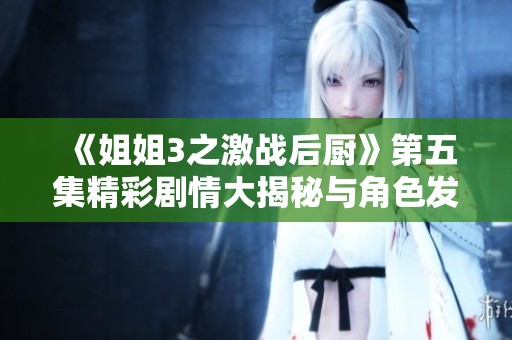 《姐姐3之激战后厨》第五集精彩剧情大揭秘与角色发展解析