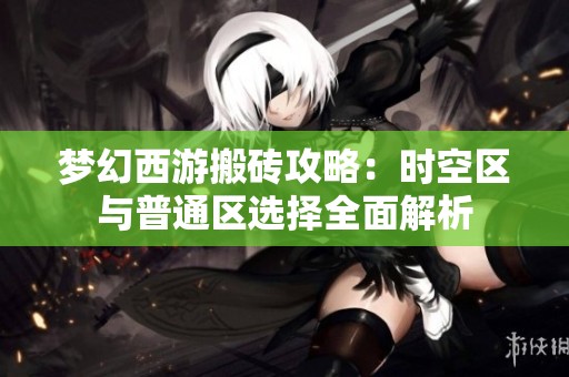 梦幻西游搬砖攻略：时空区与普通区选择全面解析