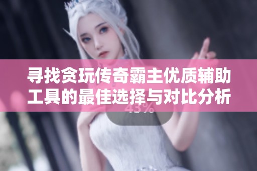 寻找贪玩传奇霸主优质辅助工具的最佳选择与对比分析