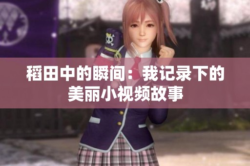 稻田中的瞬间：我记录下的美丽小视频故事