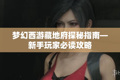 梦幻西游藏地府探秘指南—新手玩家必读攻略