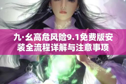 九·幺高危风险9.1免费版安装全流程详解与注意事项