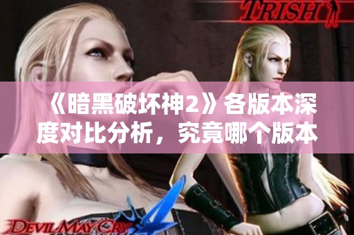 《暗黑破坏神2》各版本深度对比分析，究竟哪个版本最值得玩家选择与体验？