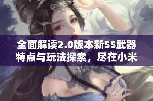 全面解读2.0版本新SS武器特点与玩法探索，尽在小米游戏中心