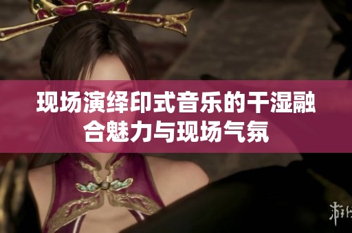 现场演绎印式音乐的干湿融合魅力与现场气氛