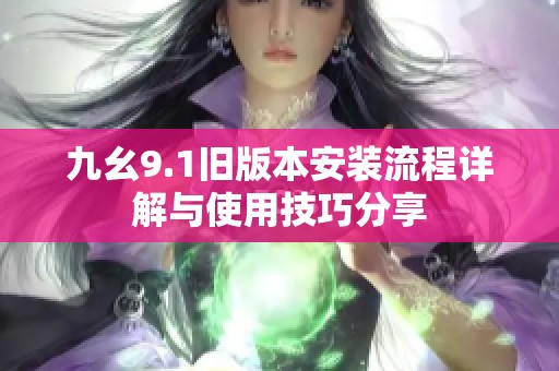 九幺9.1旧版本安装流程详解与使用技巧分享