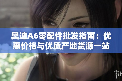 奥迪A6零配件批发指南：优惠价格与优质产地货源一站式查询平台