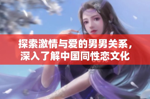 探索激情与爱的男男关系，深入了解中国同性恋文化