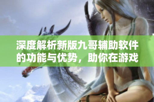 深度解析新版九哥辅助软件的功能与优势，助你在游戏中轻松获胜的秘籍
