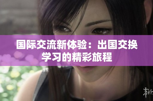 国际交流新体验：出国交换学习的精彩旅程